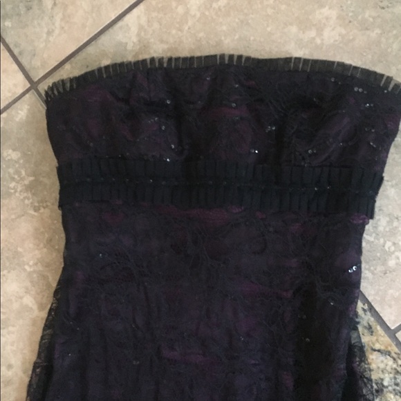 Badgley mischka ball gown mermaid style strapless - Picture 2 of 7